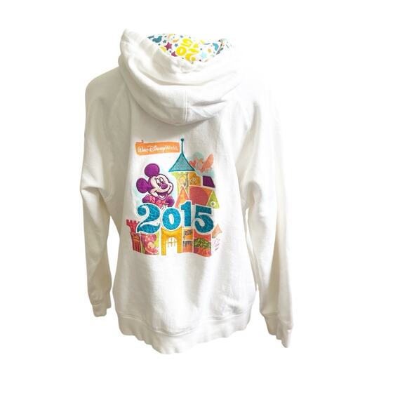 Disney Parks Hoodie Sweatshirt, Size XL 2015 Disneyland Resort Mickey Mouse - Picture 2 of 16